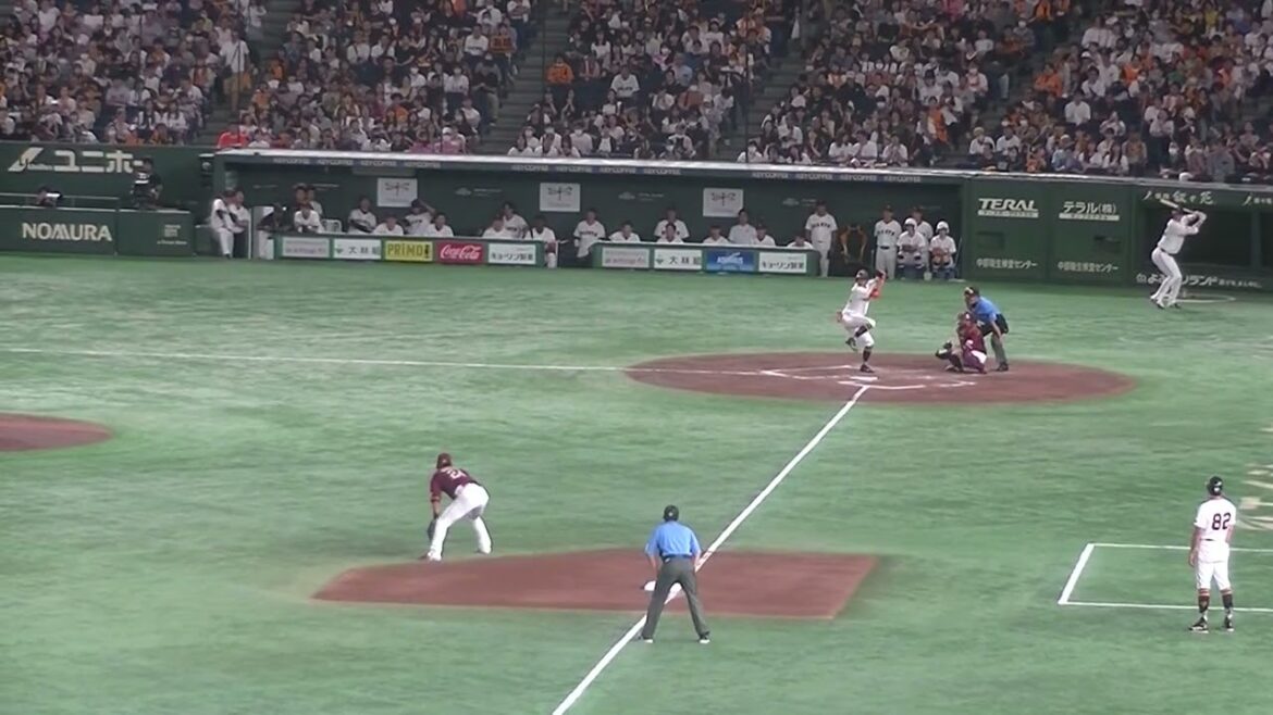 出塁することが大事な舟越秀虎フォアボールを選ぶ【読売ジャイアンツ対 楽天ゴールデンイーグルス2024年9月22日】