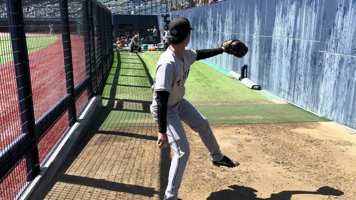 2024.8.1 直江大輔 ブルペン投球①