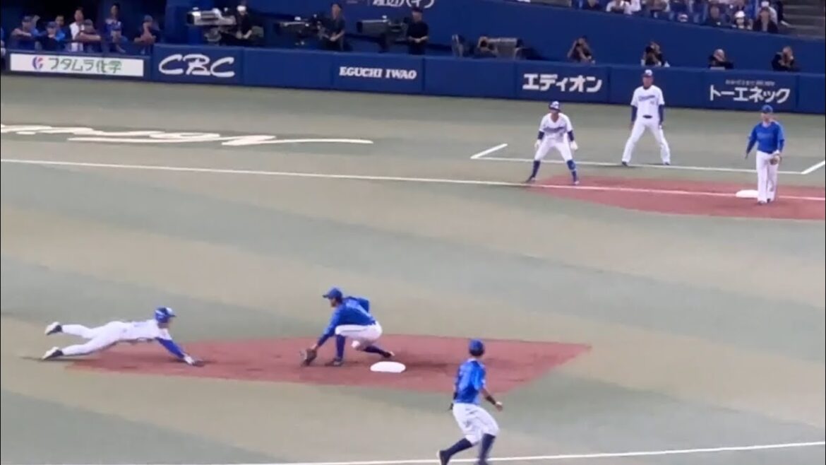 まさかの盗塁失敗で負ける中日ドラゴンズ(2024/10/04 バンテリンドーム)