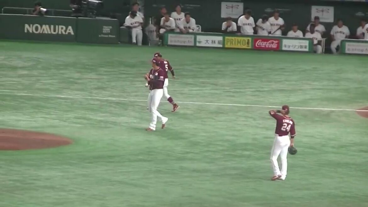 育成の笹原操希 結果を残すツーベースヒット！増田陸が送りバント【読売ジャイアンツ対 楽天ゴールデンイーグルス2024年9月22日】