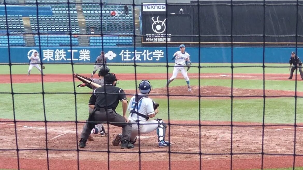 渡辺向輝、渡辺憩から奪三振 2024 10 05