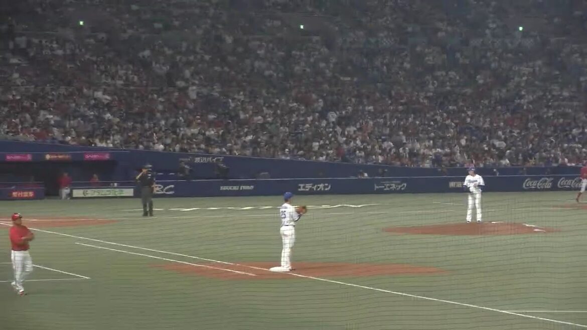 中日ドラゴンズ 齋藤綱記投手 投球練習 2024/9/23 VS 広島東洋カープ