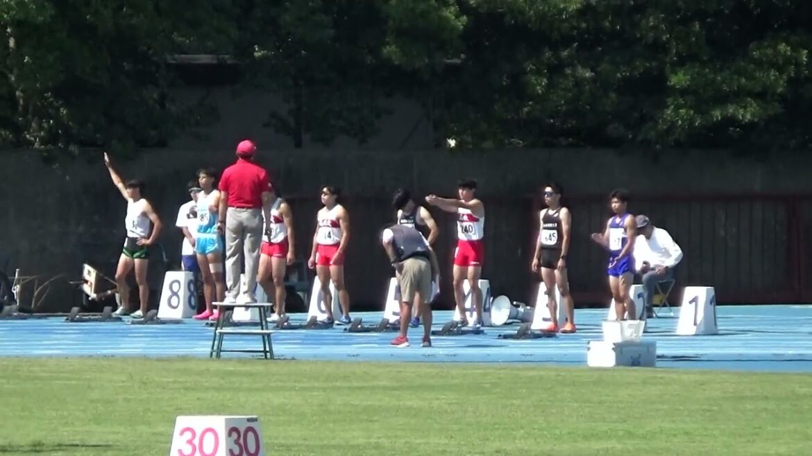 2024第52回九州学生陸上競技選手権大会男子100m準決勝3組