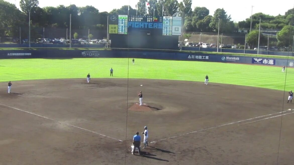 【マリーンズ】西村 天裕〜平田大樹を空振り三振（2024年9月11日 日本ハムファイターズ 対 千葉ロッテマリーンズ 鎌ヶ谷）