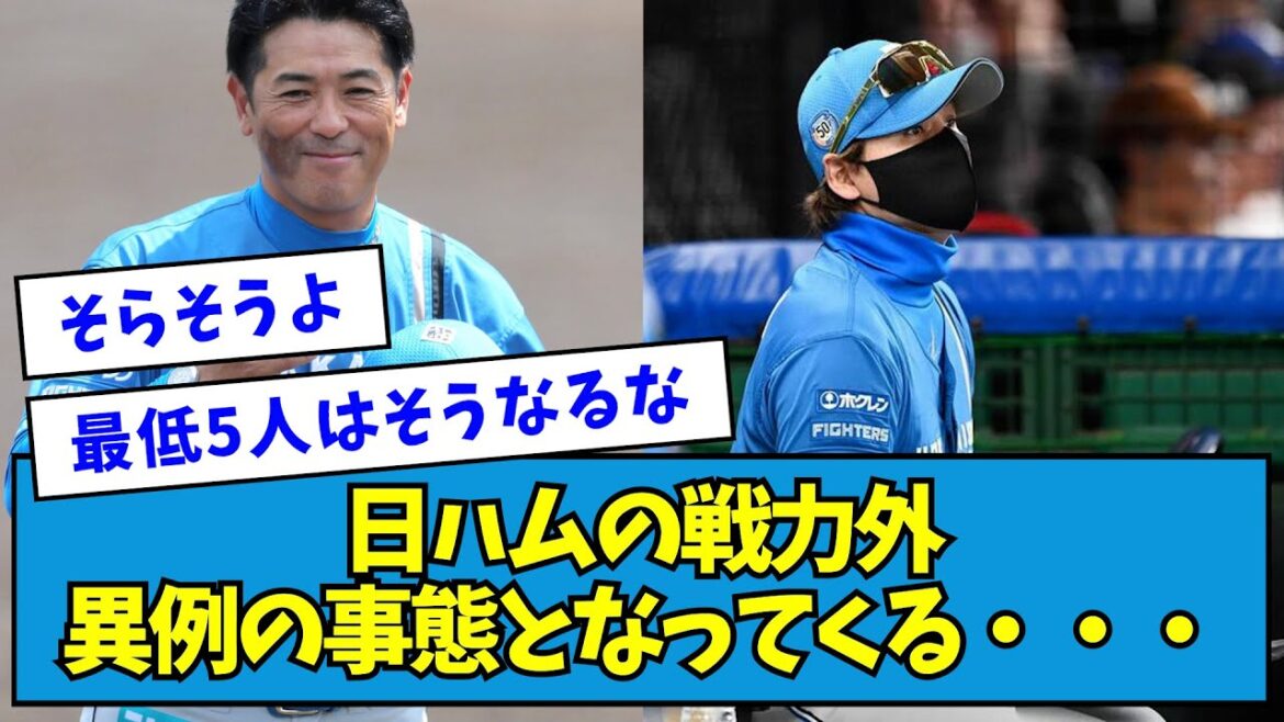 【？】日ハムの戦力外、異例の事態となってくる・・・【なんJ反応】