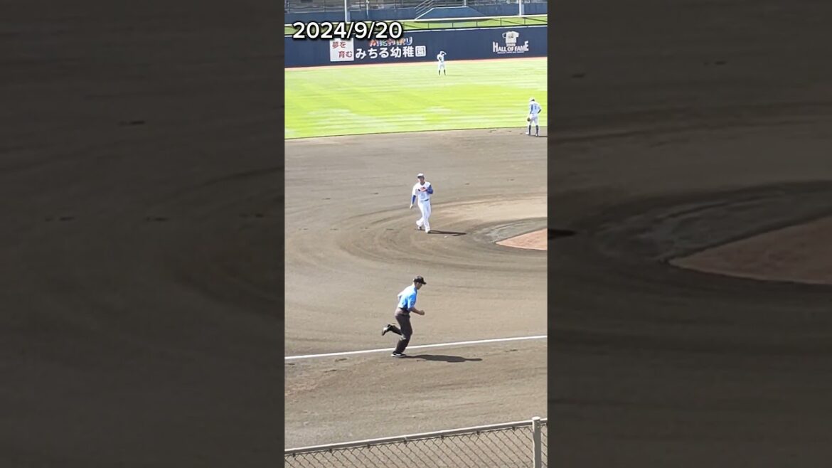 試合前の始球式 日本ハムファイターズ対西武ライオンズ #shorts #プロ野球 #日本ハム #fighterz