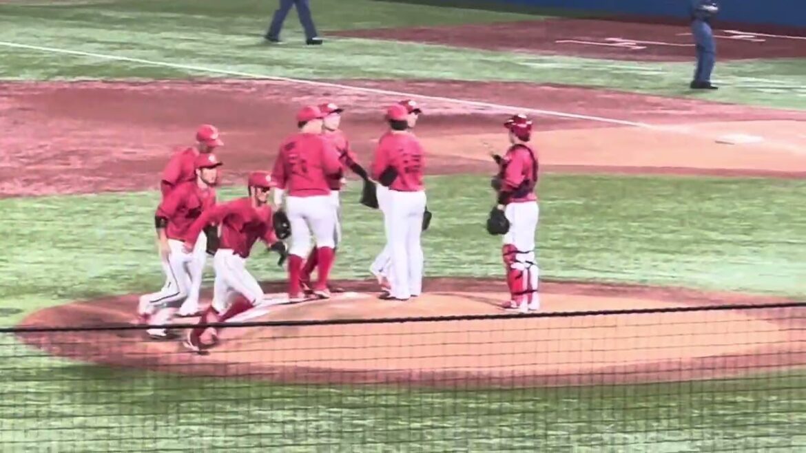 森浦が抑えた！カープ神宮最終戦勝利の瞬間！