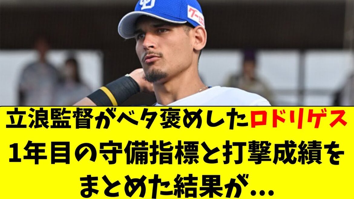 【中日】ロドリゲスの最新の状況をまとめた結果がこちら。。