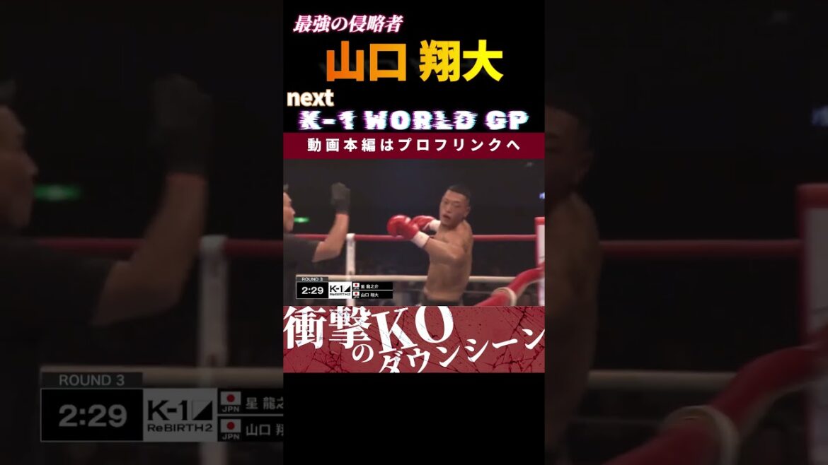 【最強の侵略者】山口 翔大 next.K-1 WORLD GP 2024 vsエロール・ジマーマン! K-1 WORLD GP 2024 10.5大阪大会 チケット好評発売中! 【最強の侵略者】山口 翔大 next.K-1 WORLD GP 2024 vsエロール・ジマーマン! K-1 WORLD GP 2024 10.5大阪大会 チケット好評発売中!