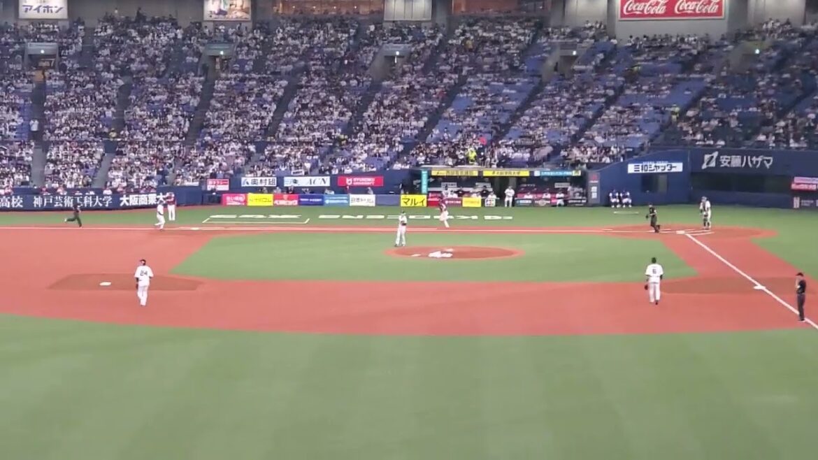 20240519　ここ島♪【島内宏明 応援歌】2回表　東北楽天ｺﾞｰﾙﾃﾞﾝｲｰｸﾞﾙｽ　ここで島内@京ｾﾗﾄﾞｰﾑ大阪･ﾚﾌﾄ外野下段