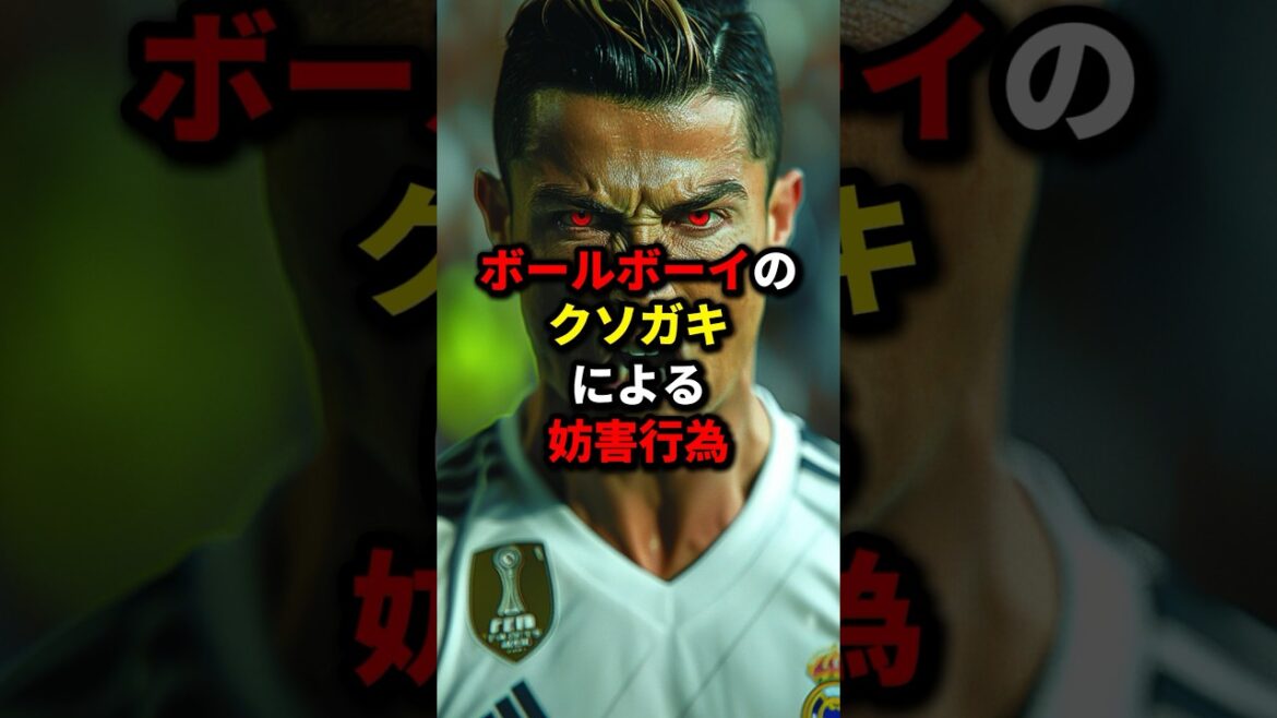 ボールボーイによるサッカー史上最悪の妨害行為 #海外サッカー #レアルマドリード #レアルマドリー