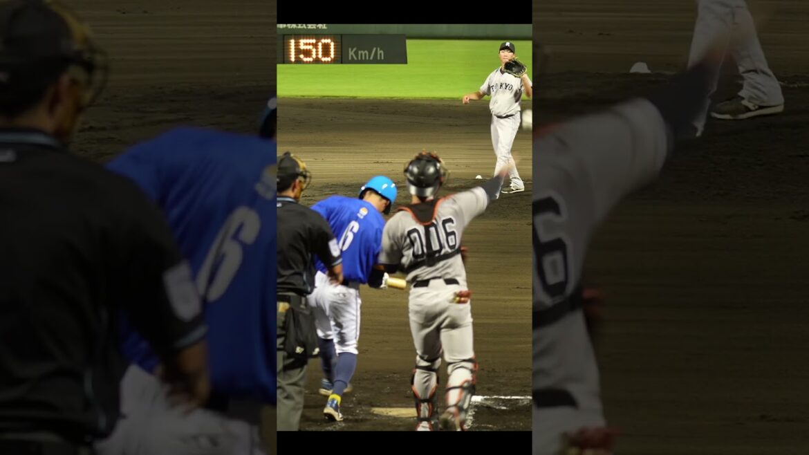 【巨人】最速159キロ右腕のカットボール、えぐいね!? #shorts #baseball #sports #ジャイアンツ #巨人 #プロ野球 【巨人】最速159キロ右腕のカットボール、えぐいね!? #shorts #baseball #sports #ジャイアンツ #巨人 #プロ野球