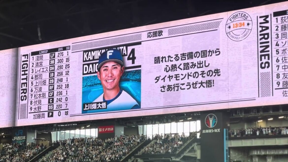 クライマックスシリーズスタメン応援歌メドレー！！エスコンフィールド北海道日本ハムファイターズ