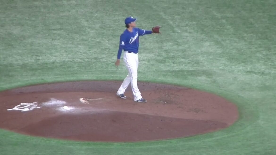 【野球選手フォーム集】ドラゴンズ梅津晃大の投球フォーム（2024年9月27日 読売ジャイアンツ 対 中日ドラゴンズ）