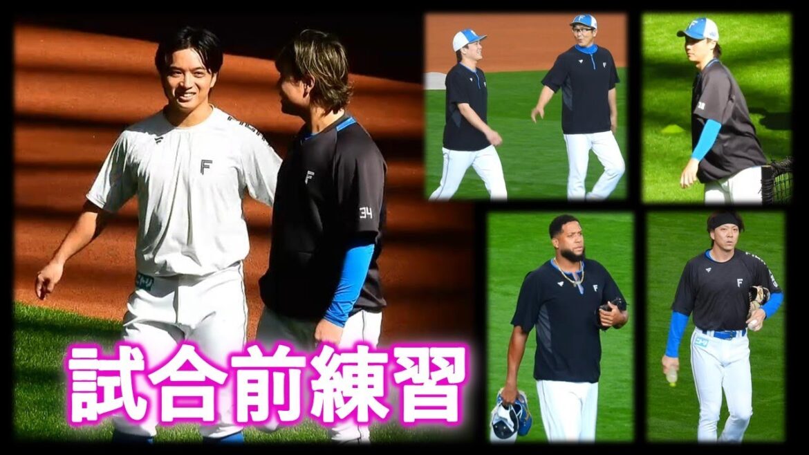 【20241012】CS初戦　試合前練習球場入り