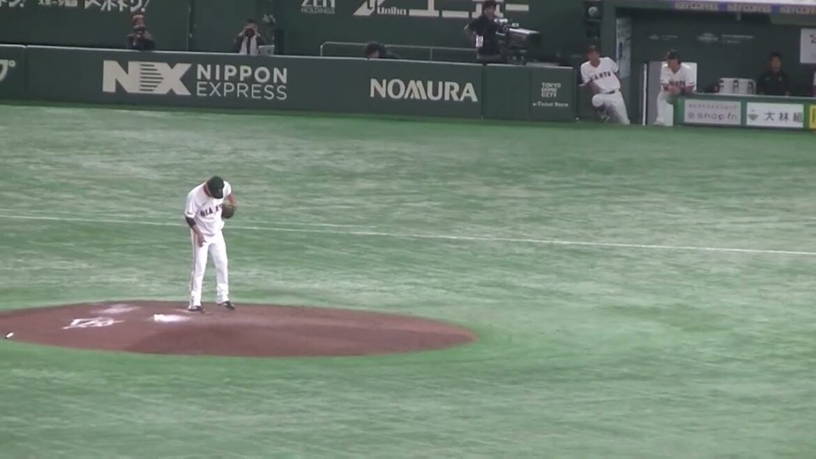 水上桂を見逃し三振にとる巨人伊藤優輔【読売ジャイアンツ対 楽天ゴールデンイーグルス2024年9月22日】