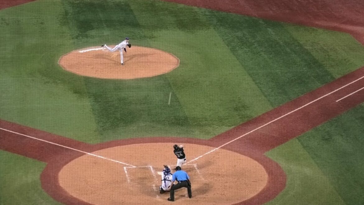 ホークス 栗原陵矢 4号ソロホームラン！2024.6.9(横浜スタジアム)