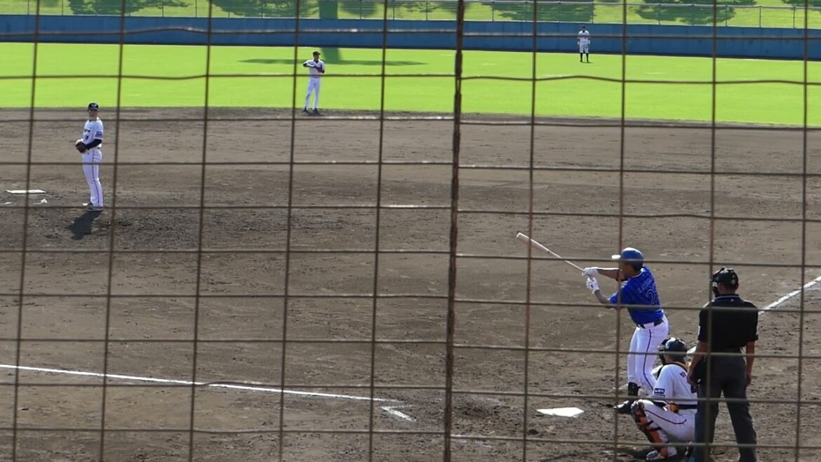 2024年10月みやざきフェニックスリーグ ハンファー横浜DeNA・勝又 温史 選手の第4打席