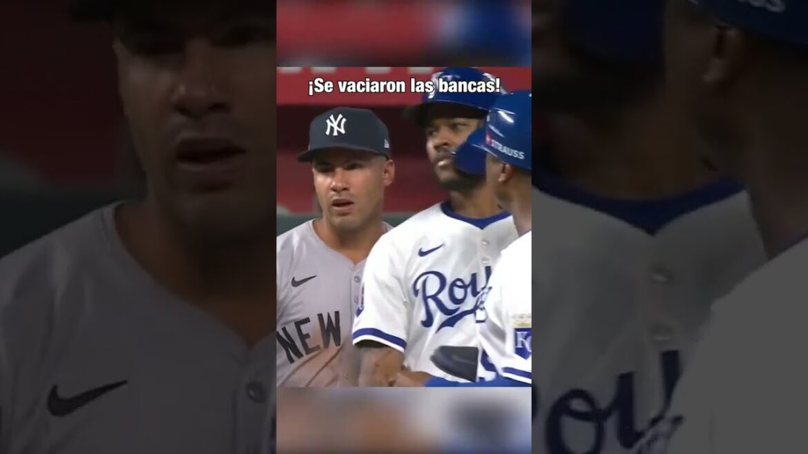 El ambiente se puso tenso ⚾️ #shorts | ESPN Deportes