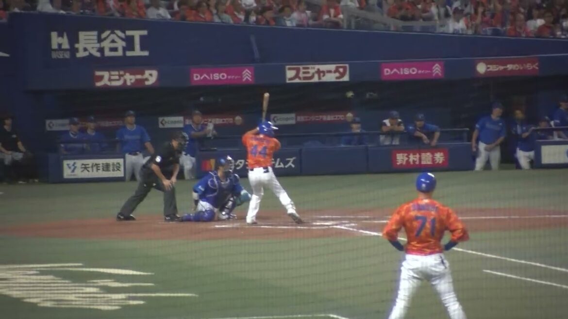 中日ドラゴンズ 川越誠司選手 第3打席 ショートゴロ VS 横浜DeNAベイスターズ 2024/10/6 バンテリンドーム