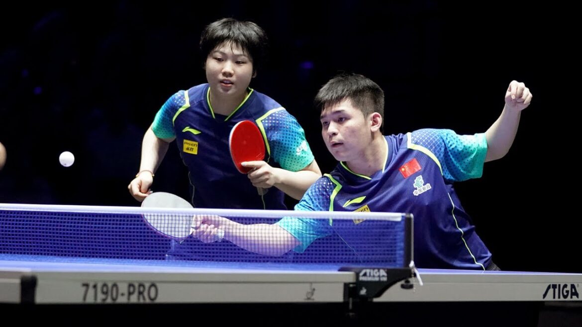 FULL MATCH | Lin Shidong/Kuai Man vs Ham Yu Song/Pyon Song Gyong | MX-SF | 2024 Asian Championships