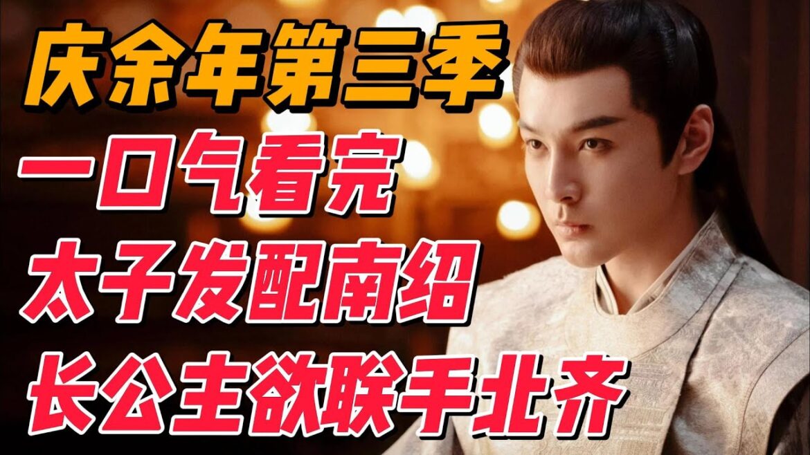 一口气看完《庆余年》第三季，太子被配南绍，长公主欲联手北齐，范闲秘密回澹州 #影视解说 #中国电视剧 #大陆剧