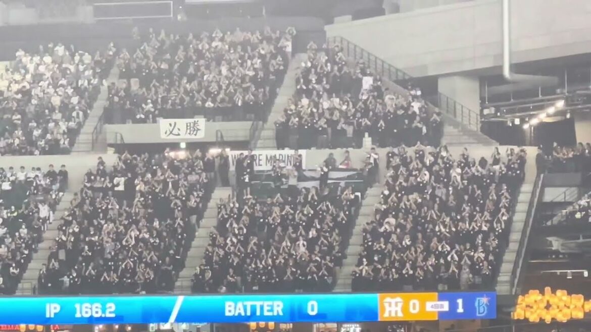 【少数精鋭】藤岡裕大への爆裂応援歌がすごい！！千葉ロッテマリーンズ　クライマックスシリーズ1stステージ第1戦