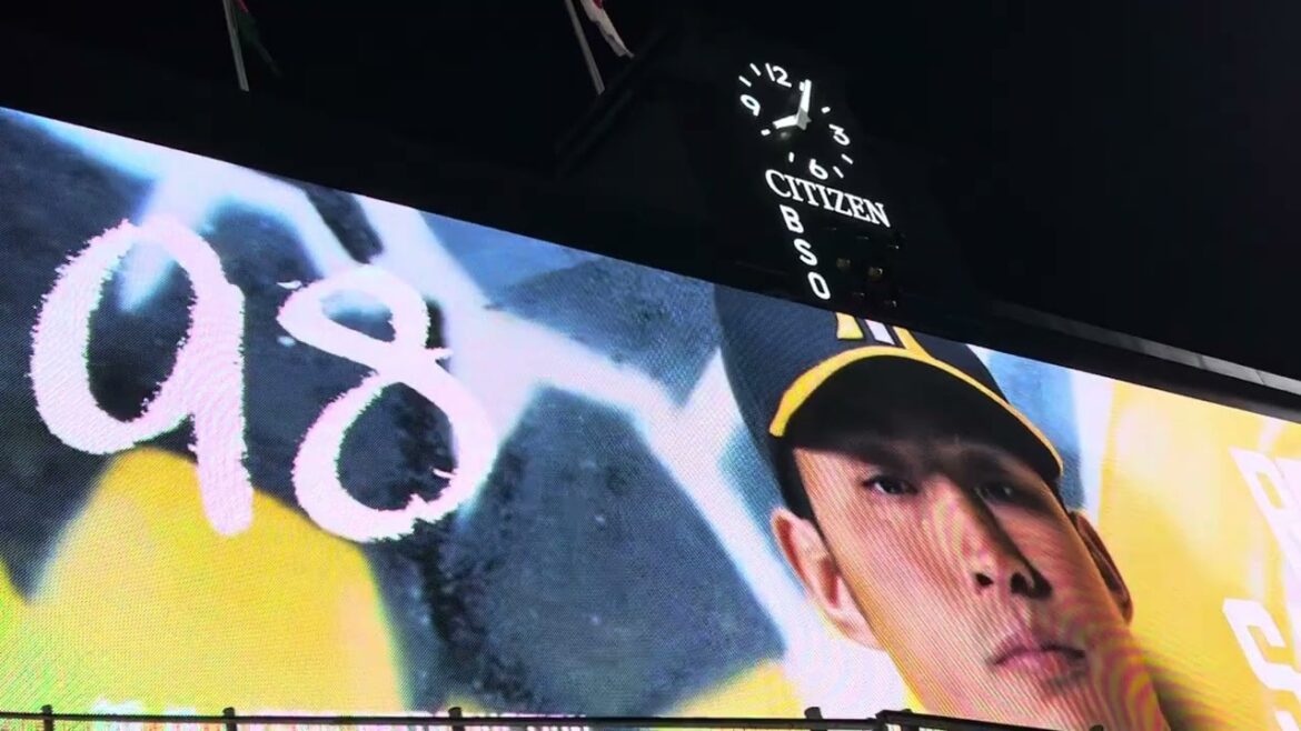 【聖地初登板】 #阪神 #佐藤蓮 選手登場曲 24.9.30.  #阪神甲子園球場