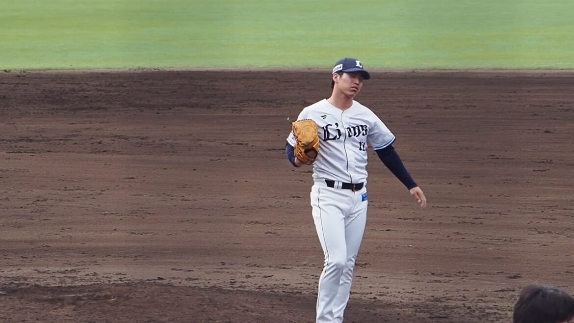 2023.06.10 埼玉西武-東北楽天(カーミニーク) 齊藤大将 投球シーン