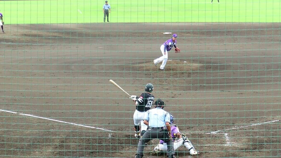 2024/6/25　山下恭吾 （福岡ソフトバンクホークス）　左オーバー二塁打　BCL神奈川戦　【福岡大大濠高校】