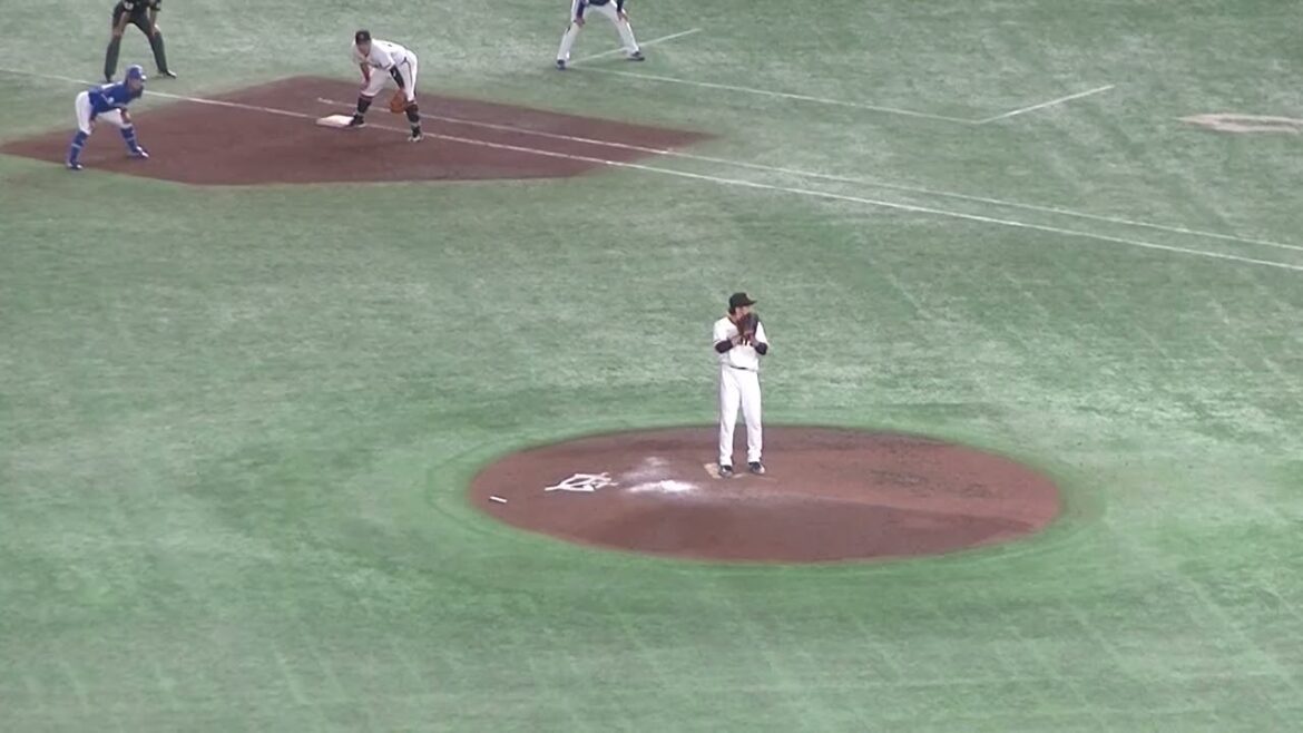 宇佐見真吾が大勢からヒットも続く川越誠司はピッチャーゴロ（2024年9月27日 読売ジャイアンツ 対 中日ドラゴンズ）