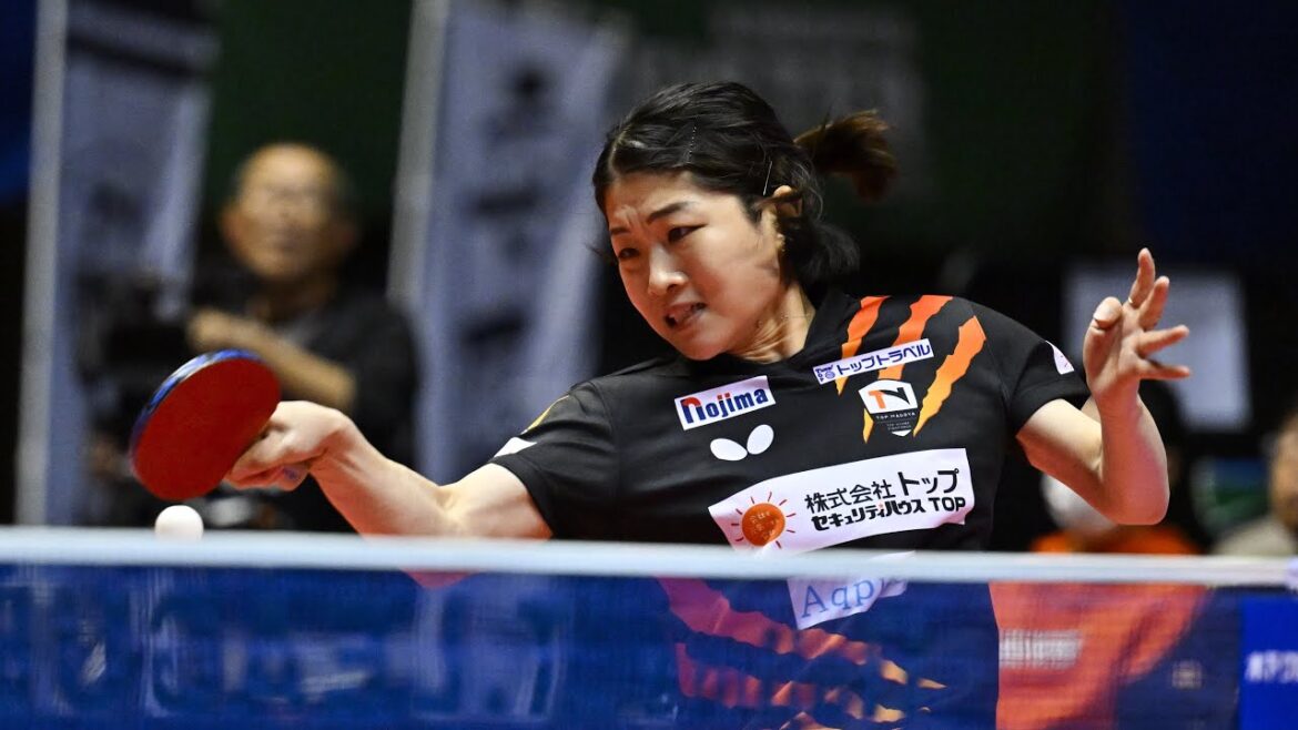 ホージュオジア vs 安藤みなみ TBESTGAME 木下アビエル神奈川 vs トップおとめピンポンズ名古屋 ノジマTリーグ2023-2024 11/12大和スポーツセンター第3G【卓球Tリーグ公式】