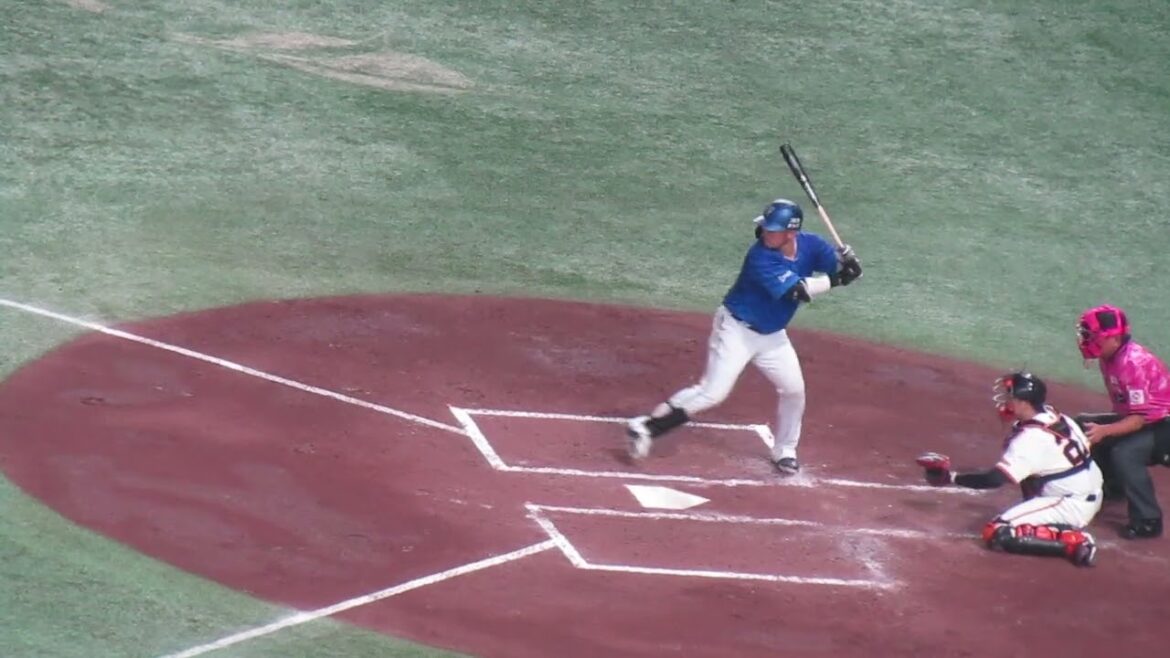 ベイスターズ戸柱恭孝のバッティングフォーム＜ 読売ジャイアンツ 対 横浜DeNAベイスターズ 2024年9月18日＞