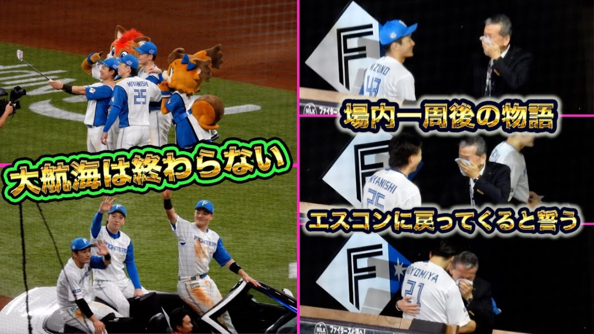 【20241014】場内一周後の物語（清宮幸太郎、宮西尚生、水野達稀）