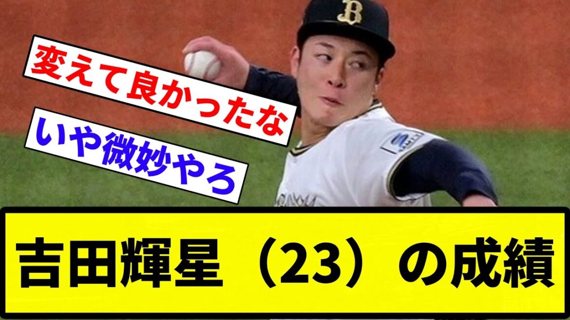 【お前 変わったな】吉田輝星(23) 50試合 40.2試合 4勝0敗 18HP 防御率3.32 被打率.268 K/BB2.14 WHIP1.33←コレ【反応集】【プロ野球反応集】 【お前 変わったな】吉田輝星(23) 50試合 40.2試合 4勝0敗 18HP 防御率3.32 被打率.268 K/BB2.14 WHIP1.33←コレ【反応集】【プロ野球反応集】