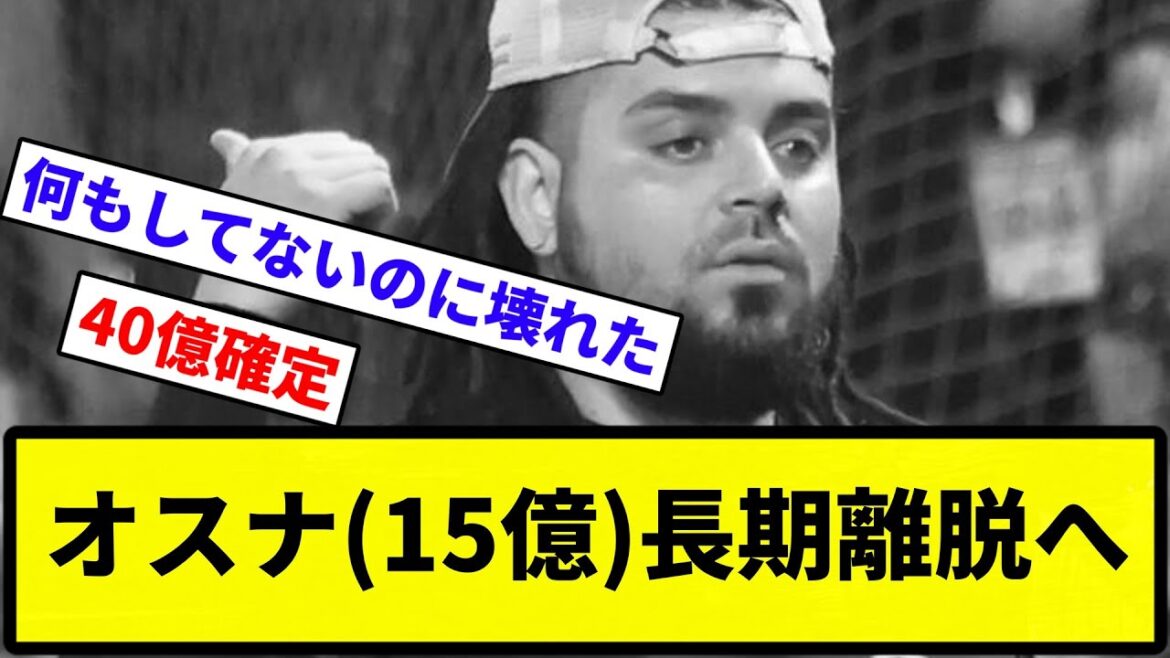 【なんやねんそれ】オスナ(15億)長期離脱へ【反応集】【プロ野球反応集】
