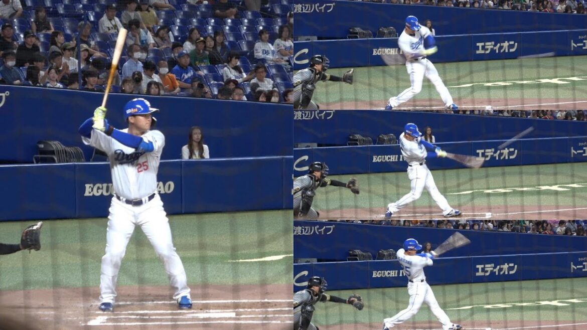 2024年8月 石川昂弥のホームラン