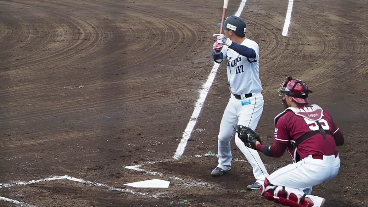 2024.03.03 埼玉西武-東北楽天(カーミニーク) 牧野翔矢 打席シーン