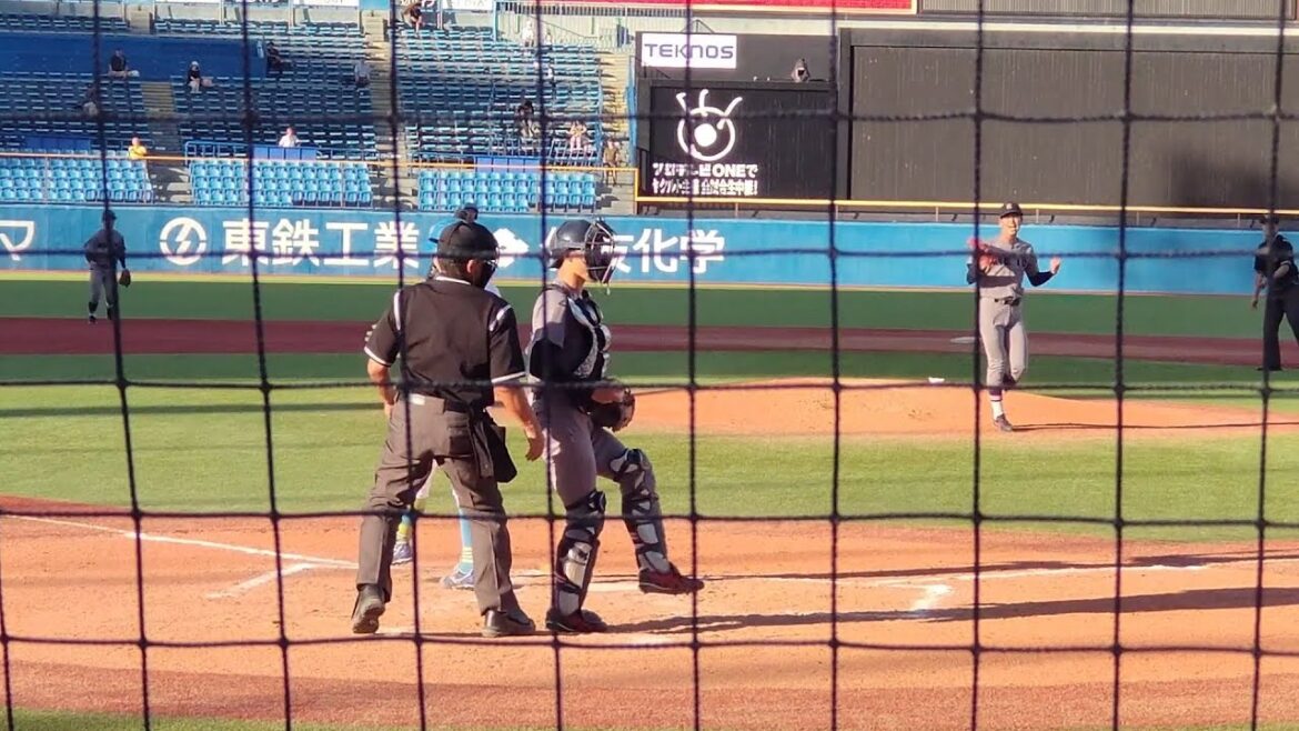 慶應義塾大学、渡辺和大の完封により辛くも勝ち点を獲得 2024 10 07 (高松商業)