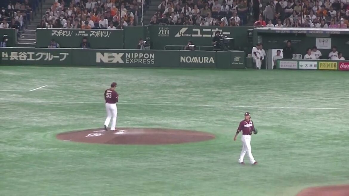 高卒ルーキー坂井陽翔〜笹原操希を三振 そして盗塁を刺す水上桂【読売ジャイアンツ対 楽天ゴールデンイーグルス2024年9月22日】