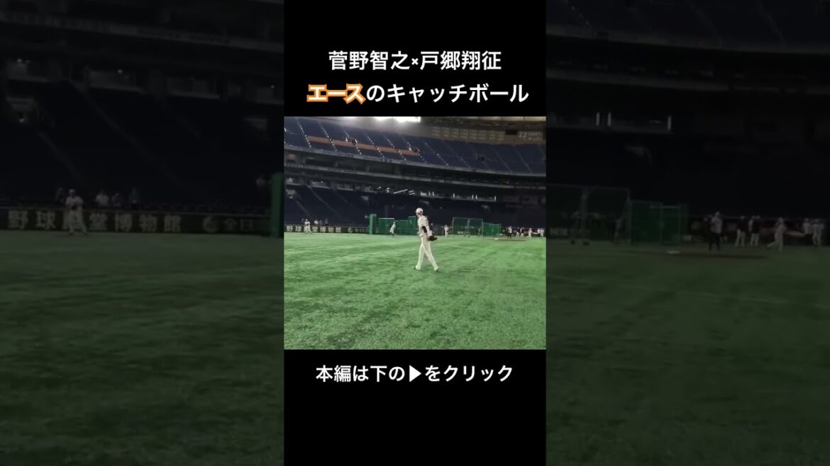 菅野智之×戸郷翔征 エースのキャッチボール