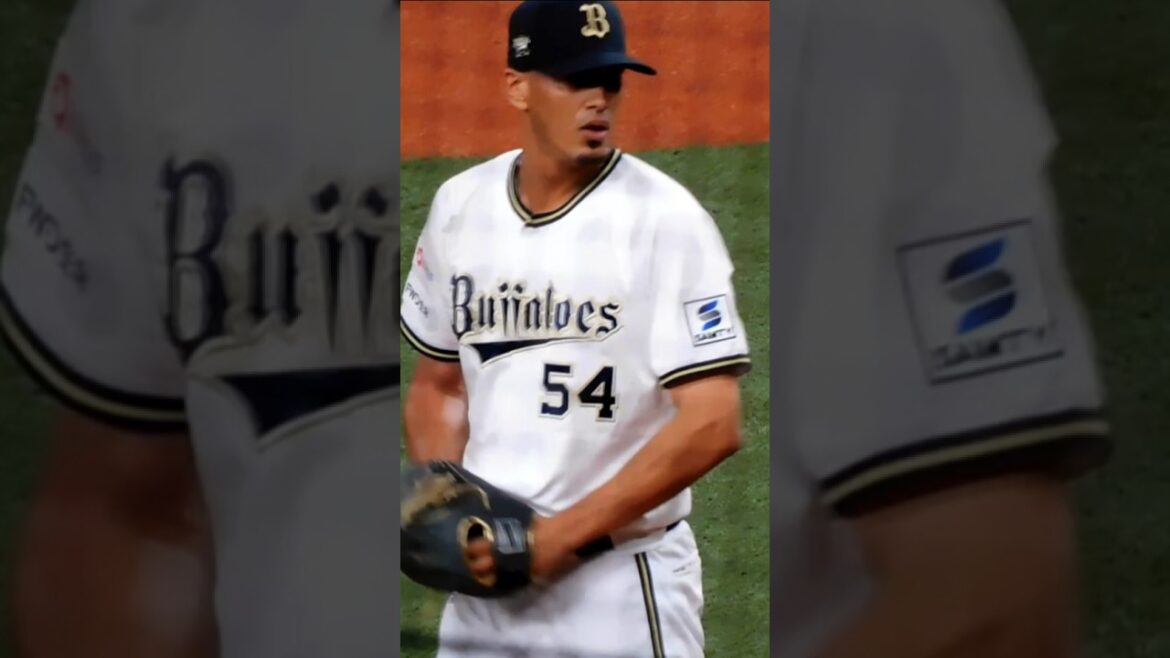 20240823ルイスカスティーヨ投手 #オリックスバファローズ #プロ野球 #ルイスカスティーヨ