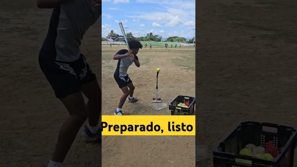 Práctica beisbol en la escuela  de peña. #beisebol ⚾️