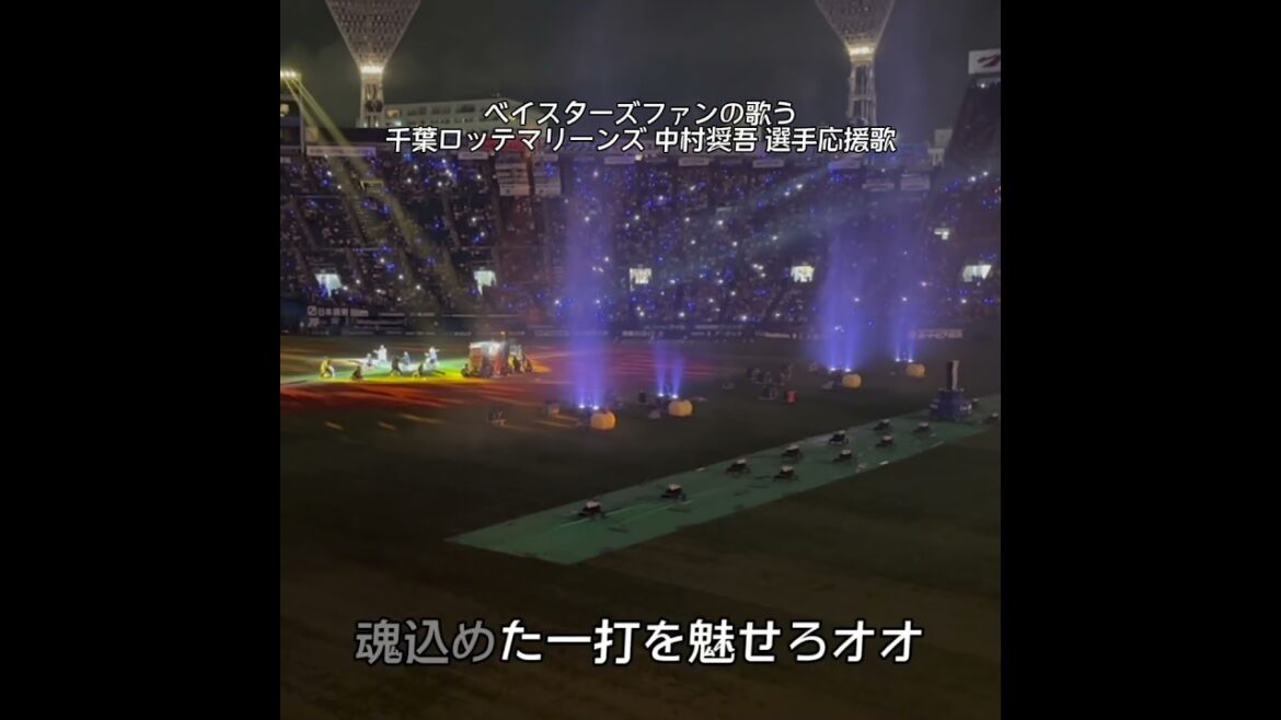 ベイスターズファンの歌う ロッテ･中村奨吾 選手応援歌