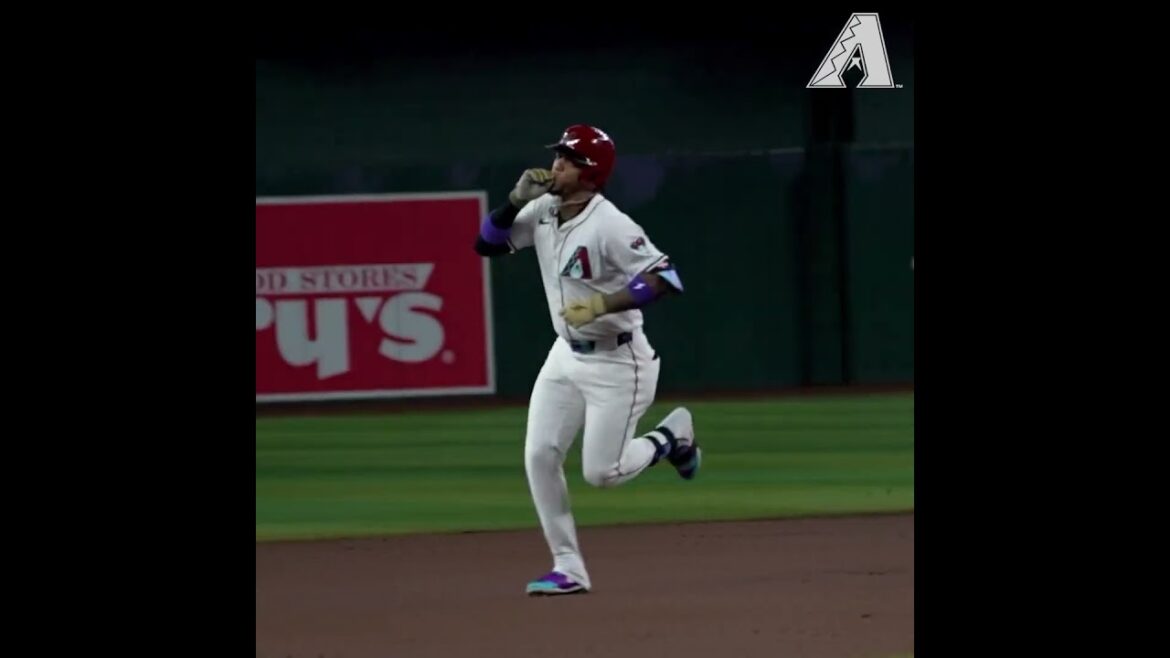 Ketel MARTE Hr.#5 Season 2024 Dbacks Ave.325 AB 77