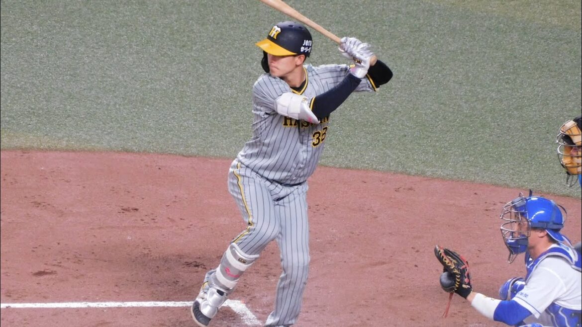 小幡竜平 好調キープ 10試合連続安打 これでOPSが大山を上回る