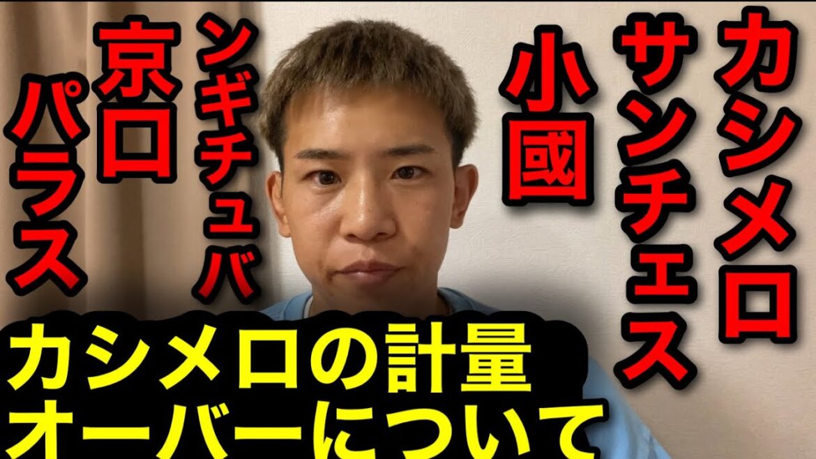 良い興行だったけどカシメロに一言言わせてくれ 良い興行だったけどカシメロに一言言わせてくれ