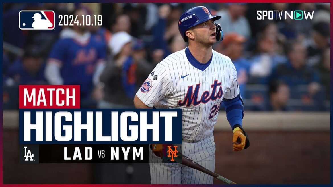 【主砲アロンソにシリーズ初HRが生まれ、メッツがダブルスコアで敗退を阻止！】ドジャース vs メッツ 試合ハイライト MLB2024 リーグチャンピオンシップシリーズ第5戦 10.19