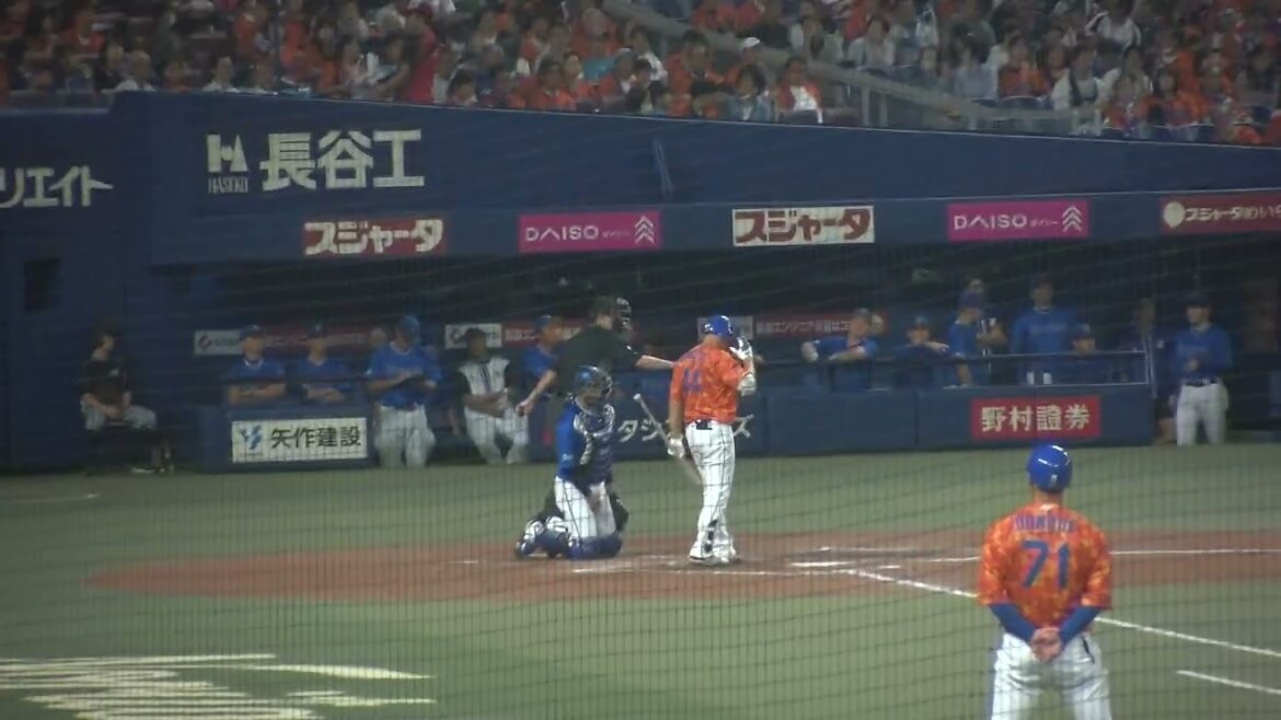 中日ドラゴンズ 川越誠司選手 第2打席 セカンドゴロ VS 横浜DeNAベイスターズ 2024/10/6 バンテリンドーム