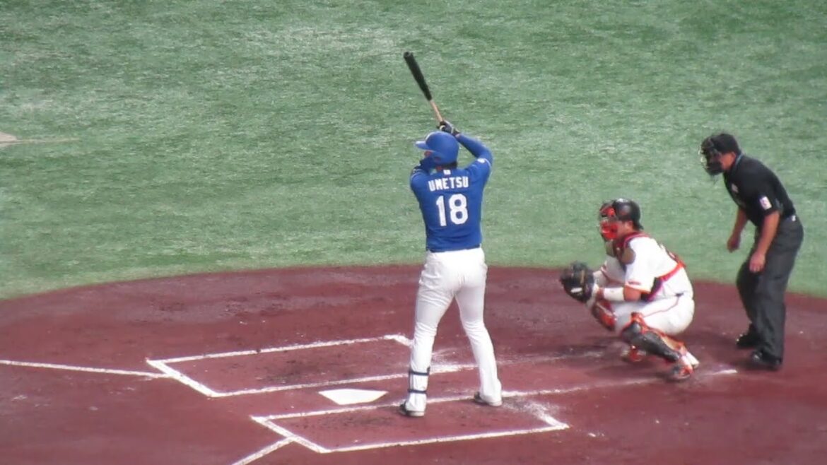 【ドラゴンズ】梅津晃大の打撃フォーム2024年9月27日